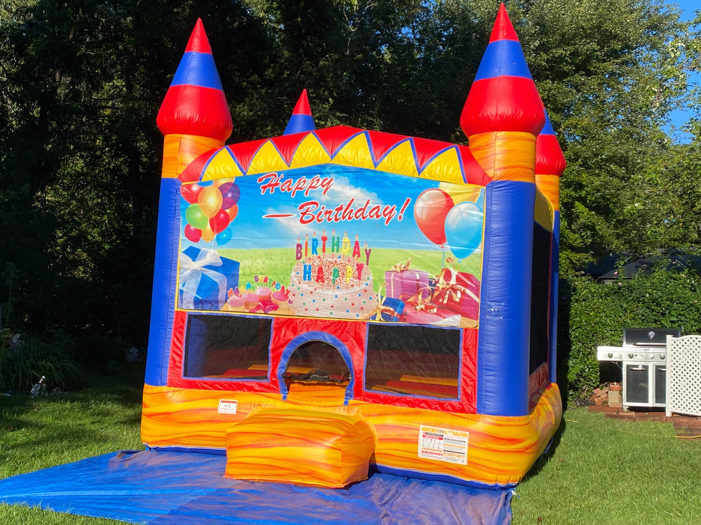Custom Panel Bounce House 13x13 — Pepe's Party Rental, Stafford VA