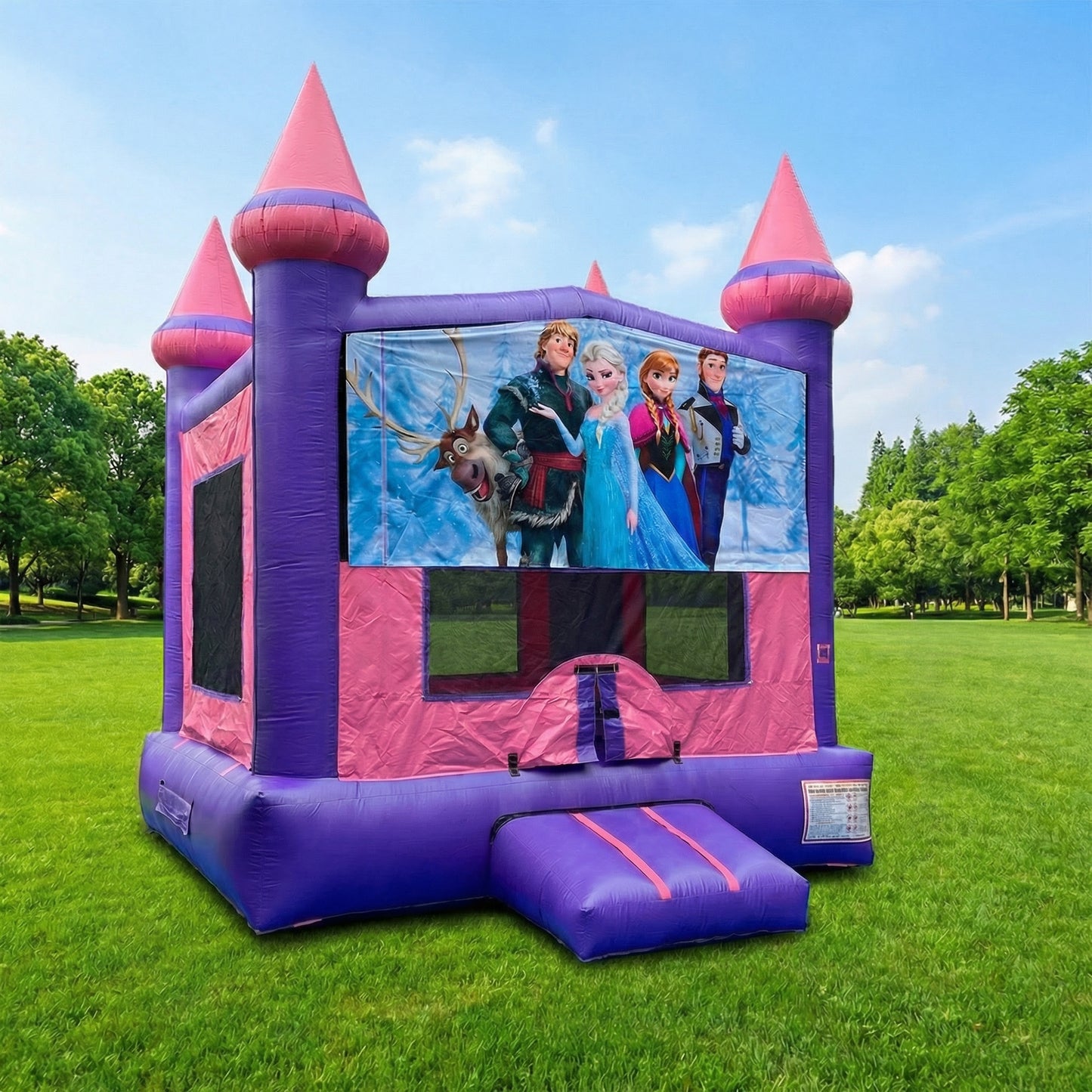 Girl Panel Bounce House 13x13 — Pepe's Party Rental, Stafford VA