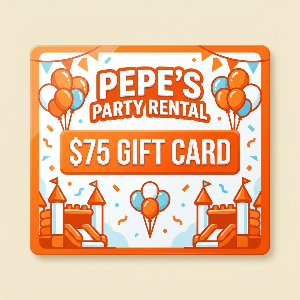 Pepe's Party Rental Gift Card - $75