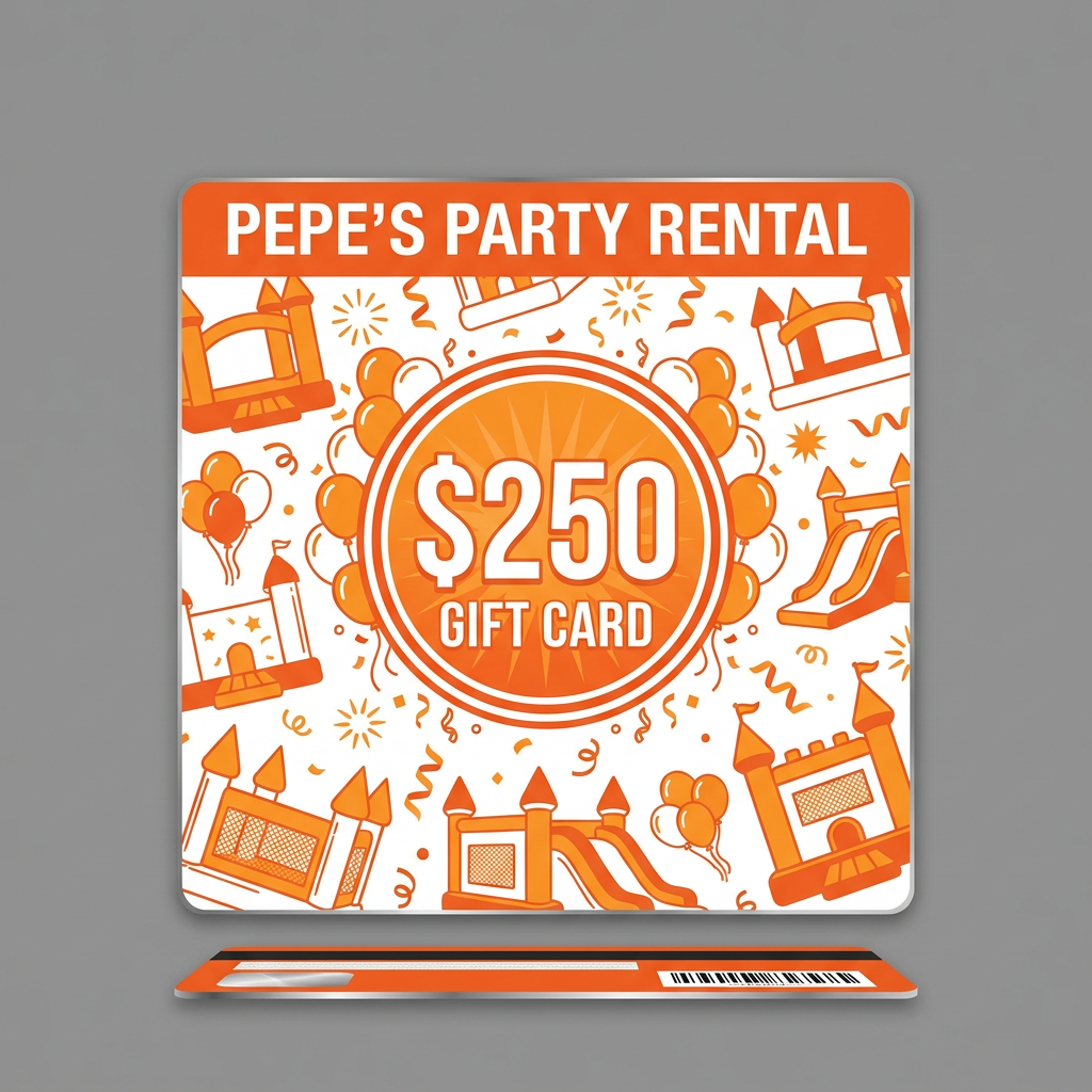 Pepe's Party Rental Gift Card - $250